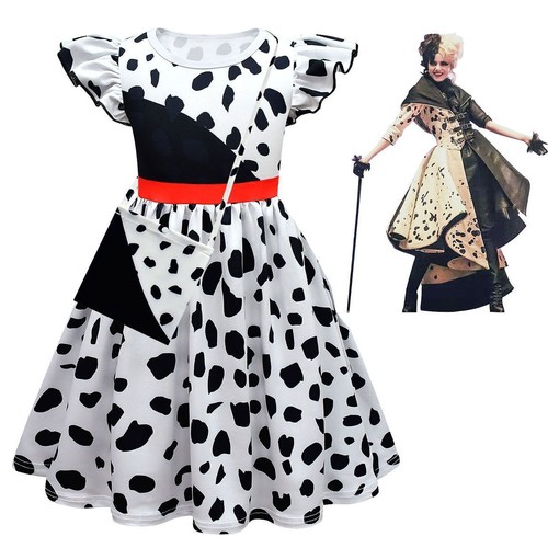 Costume bambina crudelia - bambina, de