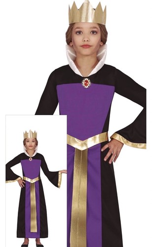 Costume regina viola ragazze - regina,