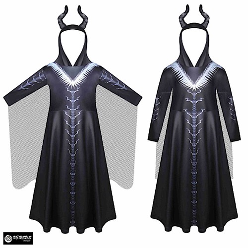 Malefica vestito carnevale - malefica,