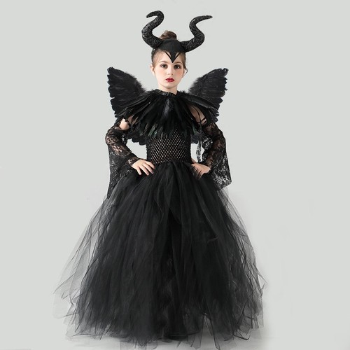 Costume malefica bambina - costume,