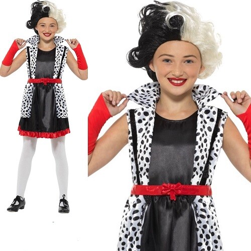 Costume crudelia bambina - costume,