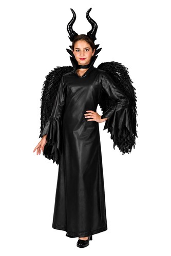 Costume malefica lusso bambina - costume,