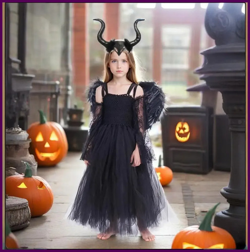 Costume carnevale malefica - carnevale,