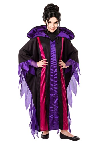 Costume vestito nero regina